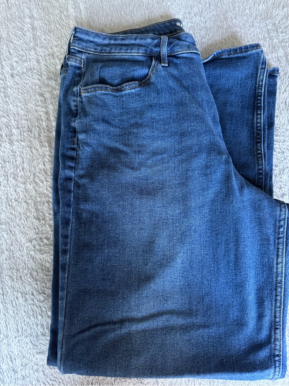Old Navy Women's Blue Wide Leg Jeans